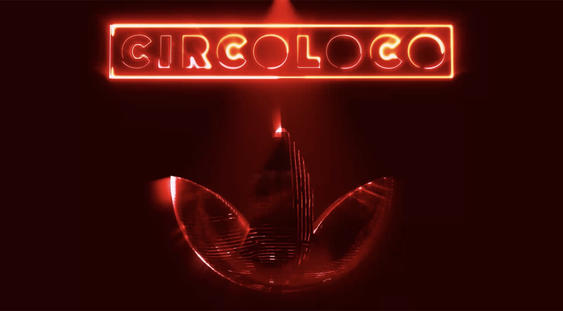 Adidas × Circoloco neon installation