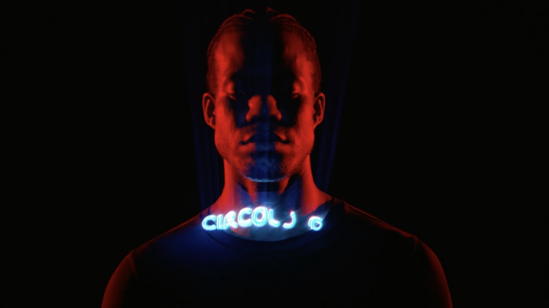 Adidas × Circoloco illuminated portrait
