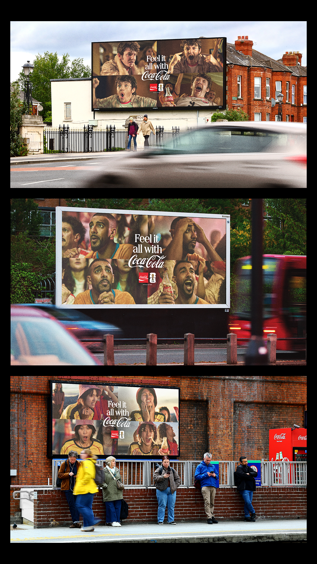 Coca-Cola World Cup outdoor advertising campaign