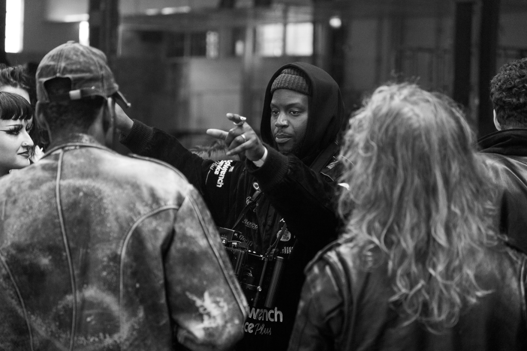 Michael Boateng directing movement on People Are Good
