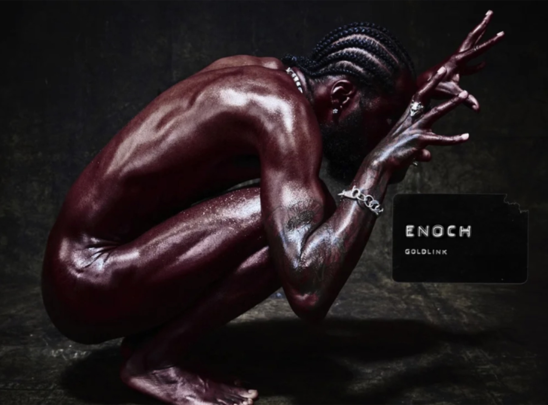 GoldLink Enoch album artwork with title treatment