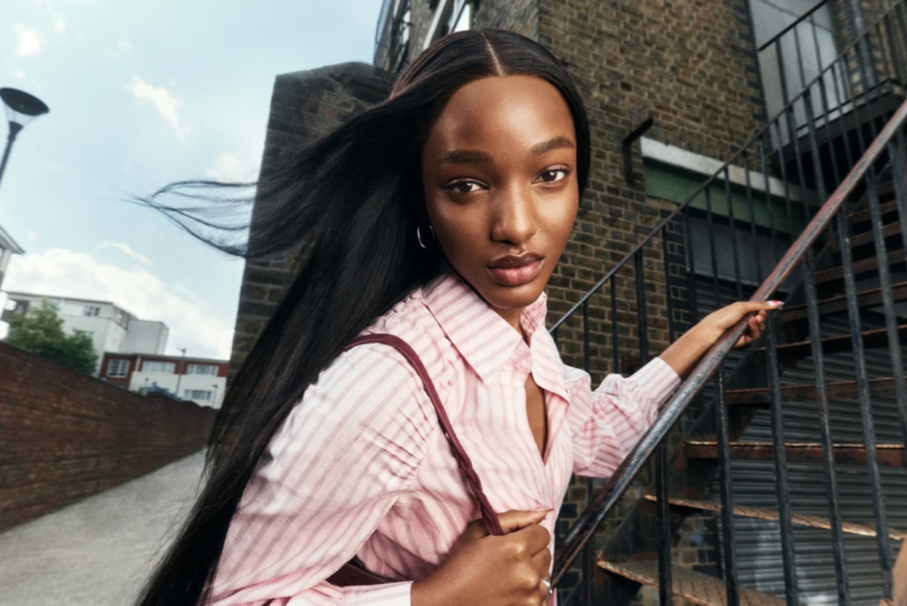 Rimmel London campaign close portrait
