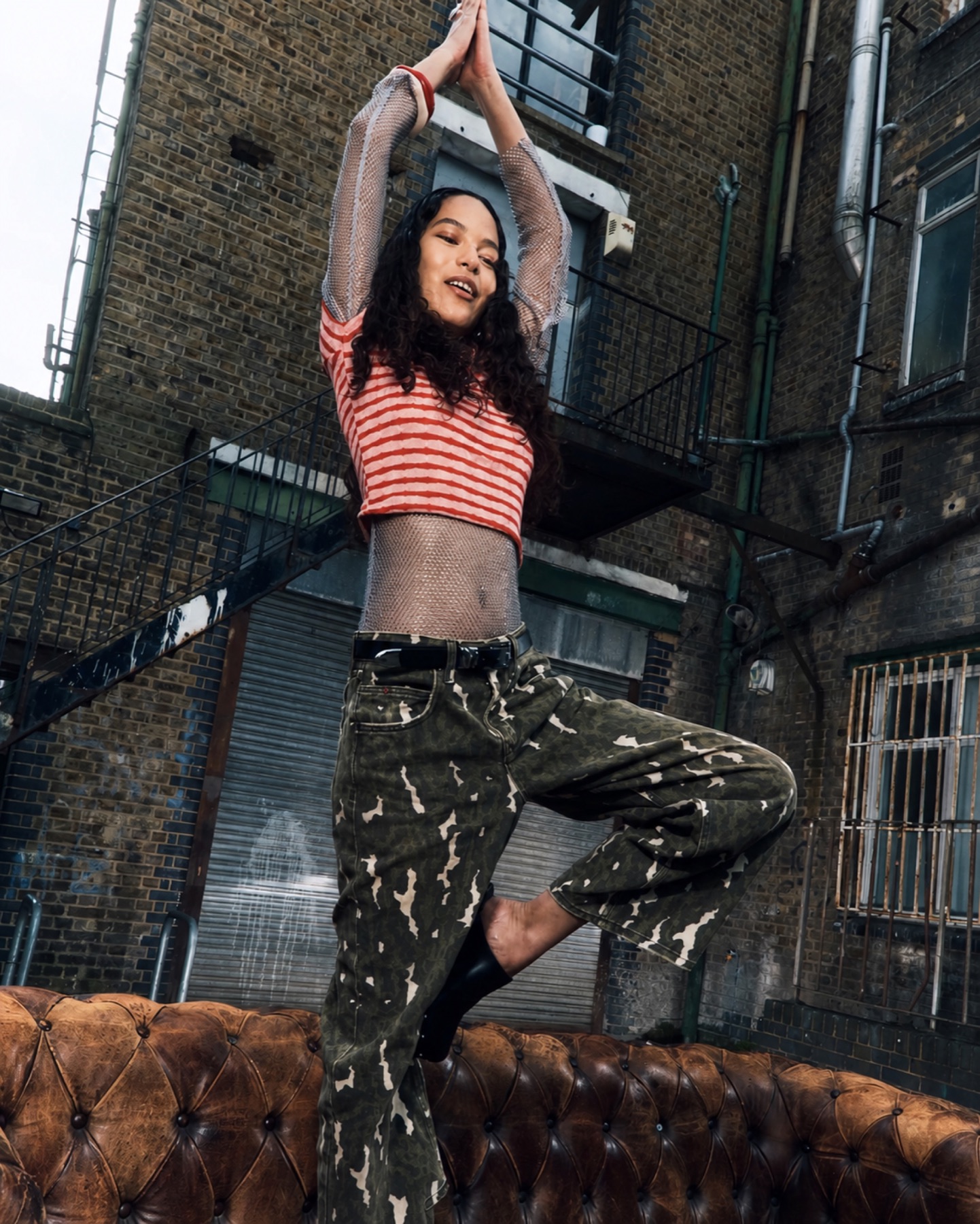 Rimmel London campaign movement portrait